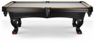 Une table de billard avec un aspect à la fois moderne et contemporain